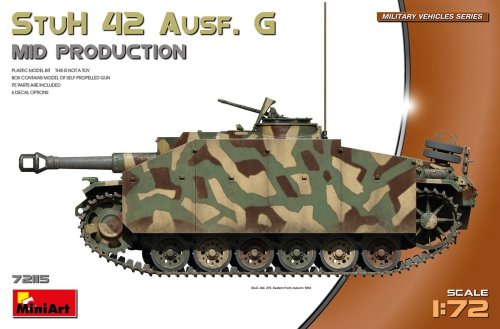 Przejdź do produktu Miniart 72115 - 1:72 StuH 42 Ausf. G Mid Production