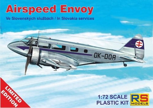 Przejdź do produktu RS Models 94005 - 1:72 Airspeed Envoy in Slovakia Services