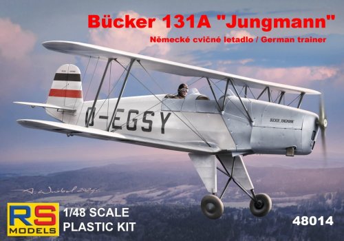 Przejdź do produktu RS Models 48014 - 1:48 Bucker 131A Jungmann German Trainer