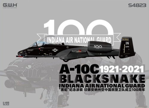 Przejdź do produktu Great Wall Hobby S4823 - 1:48 A-10C Thunderbolt II Blacksnake Indiana Air National Guard