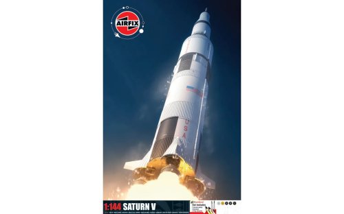 Przejdź do produktu Airfix 50201 - 1:144 Saturn V model z farbami