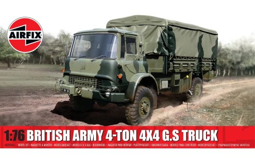 Przejdź do produktu Airfix 02326A - 1:76 British Army 4-ton 4 x 4 G.S Truck