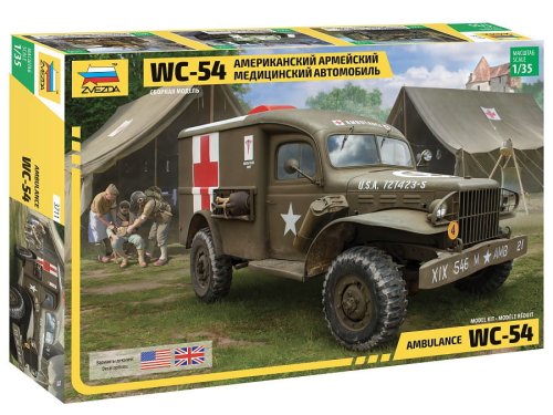 Przejdź do produktu Zvezda 3711 - 1:35 WC-54 Ambulance