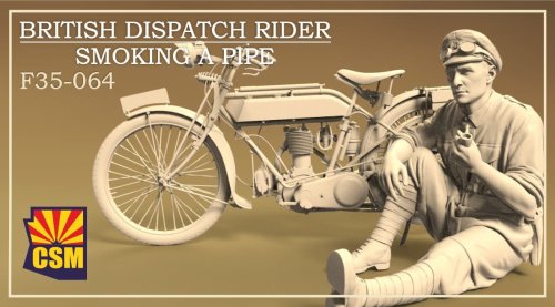 Przejdź do produktu Copper State Models CSM F35064 - 1:35 British Dispatch Rider Smoking Pipe