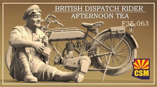 Przejdź do produktu Copper State Models CSM F35063 - 1:35 British Dispatch Rider Afternoon Tea