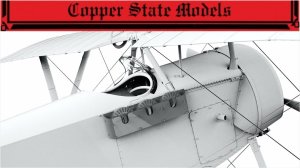 Copper State Models CSM A32017 - 1:32 Nieuport 11/16 Starboard Ammo Racks