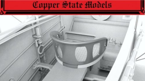 Przejdź do produktu Copper State Models CSM A32013 - 1:32 Seat Backrest for Caudron G.III British Type