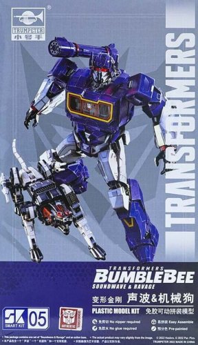 Przejdź do produktu Trumpeter 03112 - Transformers Soundwave & Ravage - Smart Kit 05