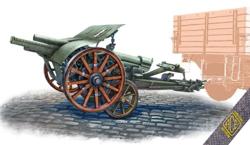 Przejdź do produktu Ace 72595 - 1:72 Cannone da105/28 with Carrello Elastico Trailer