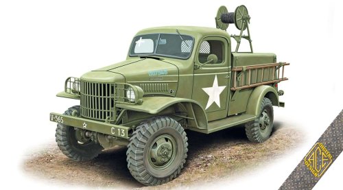 Przejdź do produktu Ace 72593 - 1:72 WC-43 T-215 Telephone Installation and Maintenance 0,5 t Truck