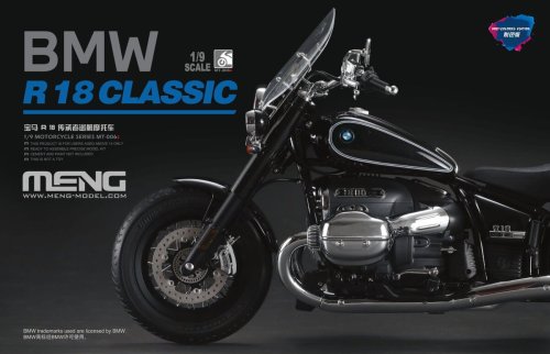 Przejdź do produktu Meng Model MT006S - 1:9 BMW R18 Classic Pre-Colored Edition