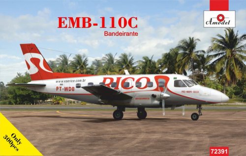 Przejdź do produktu Amodel 72391 - 1:72 EMB-110C Bandeirante