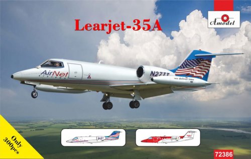 Przejdź do produktu Amodel 72386 - 1:72 Learjet-35A