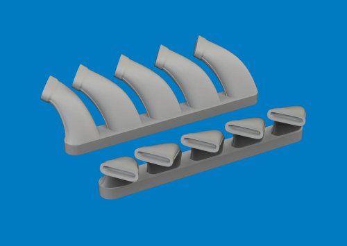 Przejdź do produktu Eduard 672404 - 1:72 Mosquito exhaust stacks Print 3D