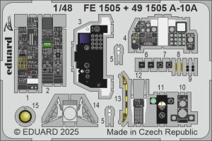 Eduard FE1505 - 1:48 A-10A