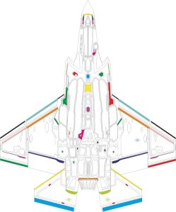Eduard EX1098 - 1:48 F-35C RAM panels