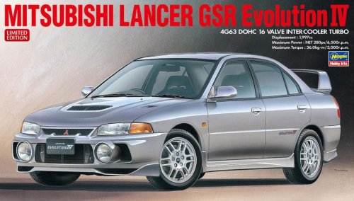 Przejdź do produktu Hasegawa 20726 - 1:24 Mitsubishi Lancer GSR Evolution IV