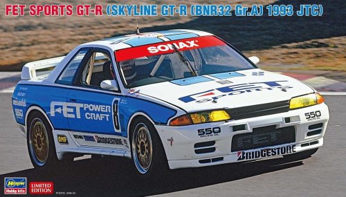 Przejdź do produktu Hasegawa 20723 - 1:24 FET Sports GT-R Skyline GT-R BNR32 Gr.A 1993 JTC