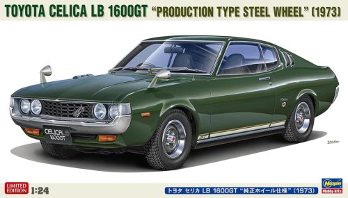 Przejdź do produktu Hasegawa 20720 - 1:24 Toyota Celica LB 1600GT Production Type Steel Wheel 1973
