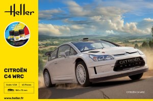 Heller 56756 - 1:24 Citroen C4 WRC model z farbami