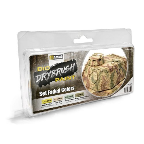 Przejdź do produktu Ammo Mig 7306 - Zestaw farb do techniki suchego pędzla Faded Colors