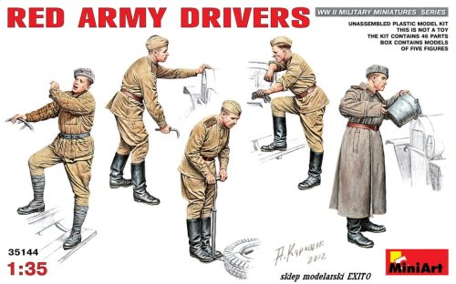 Przejdź do produktu MINIART 35144 - 1:35 Red Army Drivers