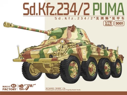 Przejdź do produktu Magic Factory 3001 - 1:72 Sd.Kfz.234/2 Puma