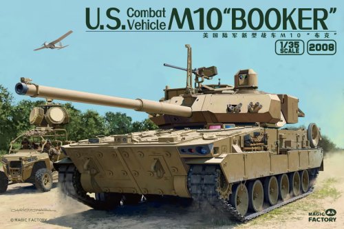 Przejdź do produktu Magic Factory 2008 - 1:35 M10 Booker US Combat Vehicle Pre-production