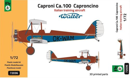 Przejdź do produktu Fly 72036 - 1:72 Caproni Ca.100 Caproncino
