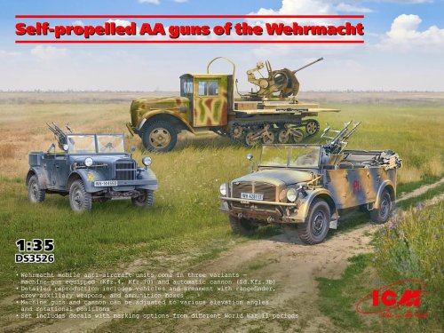 Przejdź do produktu ICM DS3526 - 1:35 Self-Propelled AA Guns of the Wehrmacht