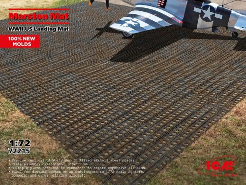 Przejdź do produktu ICM 72215 - 1:72 Marston Mat WWII US Landing Mat