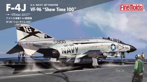 Przejdź do produktu Fine Molds FF04 - 1:72 US Navy Jet Fighter F-4J VF-96 Show Time 100