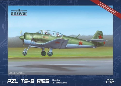 Przejdź do produktu Answer AA72044 - 1:72 PZL TS-8 Bies Red Star vs. Black Cross