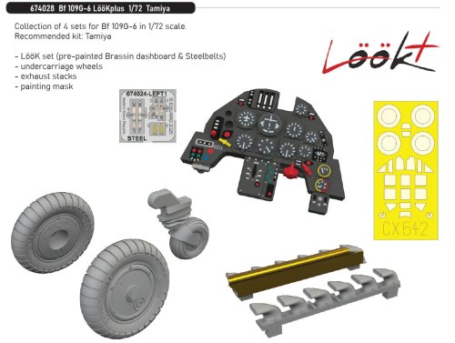 Przejdź do produktu Eduard 674028 - 1:72 Bf 109G-6 LööKplus