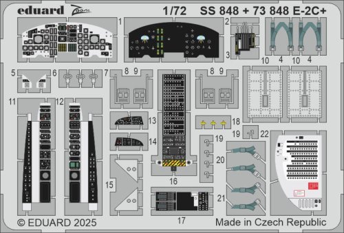 Przejdź do produktu Eduard SS848 - 1:72 E-2C+