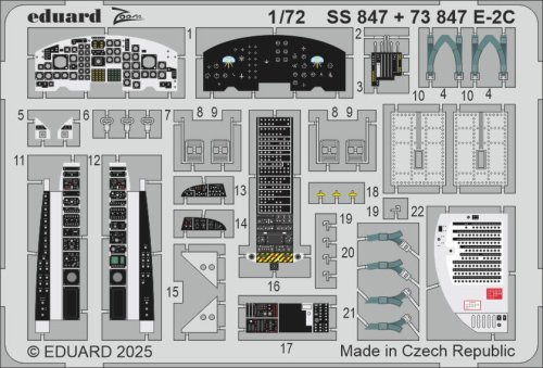 Przejdź do produktu Eduard SS847 - 1:72 E-2C