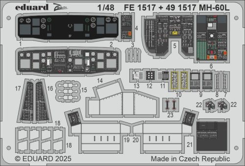 Przejdź do produktu Eduard FE1517 - 1:48 MH-60L