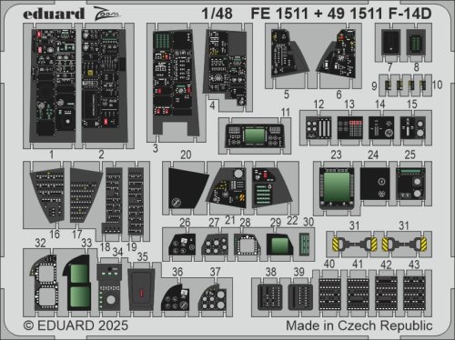 Przejdź do produktu Eduard FE1511 - 1:48 F-14D