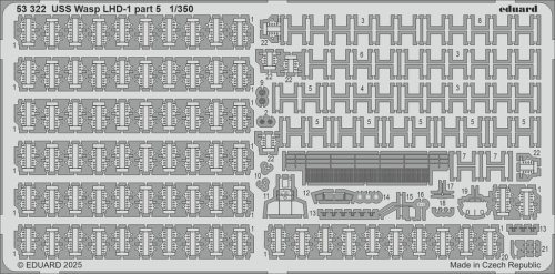 Przejdź do produktu Eduard 53322 - 1:350 USS Wasp LHD-1 part 5