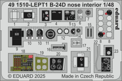 Przejdź do produktu Eduard 491510 - 1:48 B-24D nose interior