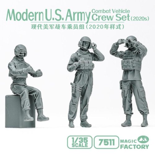 Przejdź do produktu Magic Factory 7511 - 1:35 Modern U.S. Army Combat Vehicle Crew Set