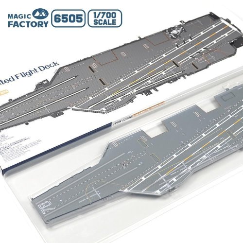 Przejdź do produktu Magic Factory 6505 - 1:700 Gerald R. Ford CVN-78 Aircraft Carrier Pre-Painted Flight Deck for MF Kits