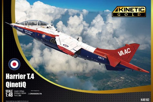 Przejdź do produktu Kinetic 48162 - 1:48 Harrier T.4 QinetiQ