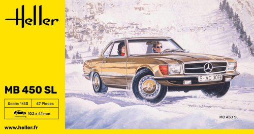 Przejdź do produktu Heller 80171 - 1:43 Mercedes Benz 450 SL