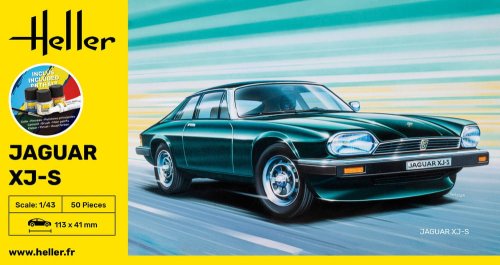 Przejdź do produktu Heller 56183 - 1:43 Jaguar XJ-S model z farbami