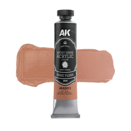 Przejdź do produktu AK Interactive AD013 - Artystyczna gęsta farba akrylowa Basic Flesh 20 ml