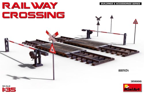 Przejdź do produktu Miniart 35666 - 1:35 Railway Crossing