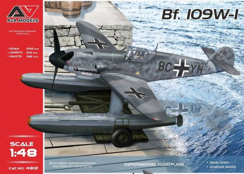 Przejdź do produktu A&A Models 4812 - 1:48 Bf 109W-I Experimental Floatplane