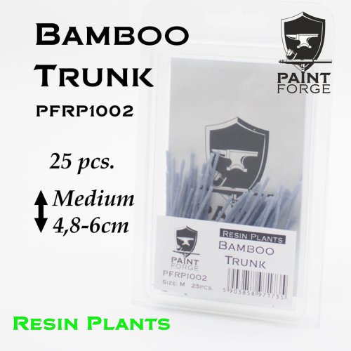 Przejdź do produktu Paint Forge PFRP1002 - Pnie bambusowe żywiczne 25 sztuk rozmiar Medium