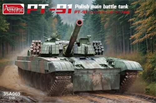 Przejdź do produktu Amusing Hobby 35A069 - 1:35 PT-91 Twardy Polish Main Battle Tank